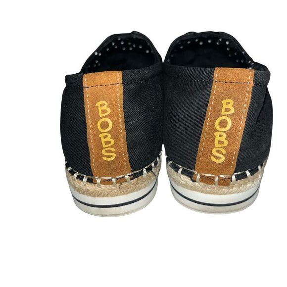 Bobs from Skechers black fabric slip-on espadrilles 8 - Picture 3 of 6